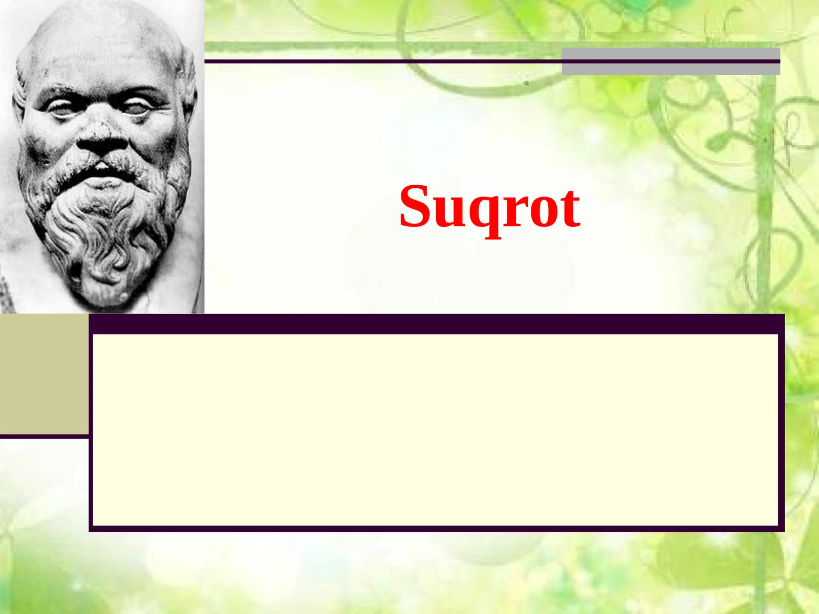 Suqrot