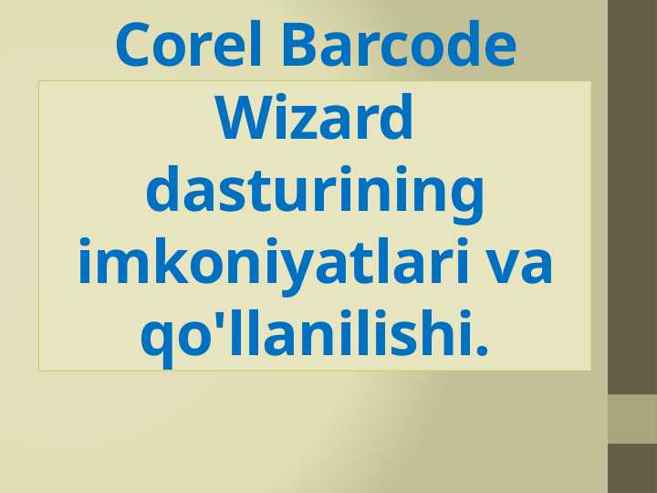 Product slide 1