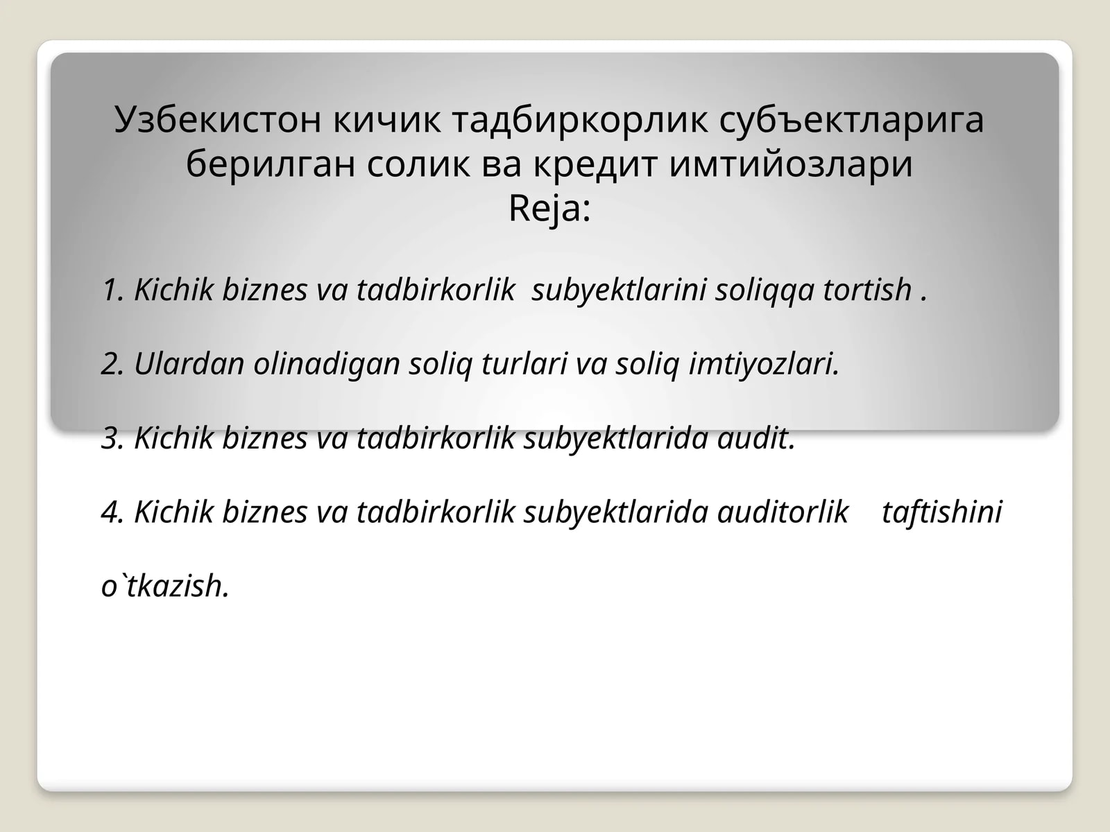 Product slide 1