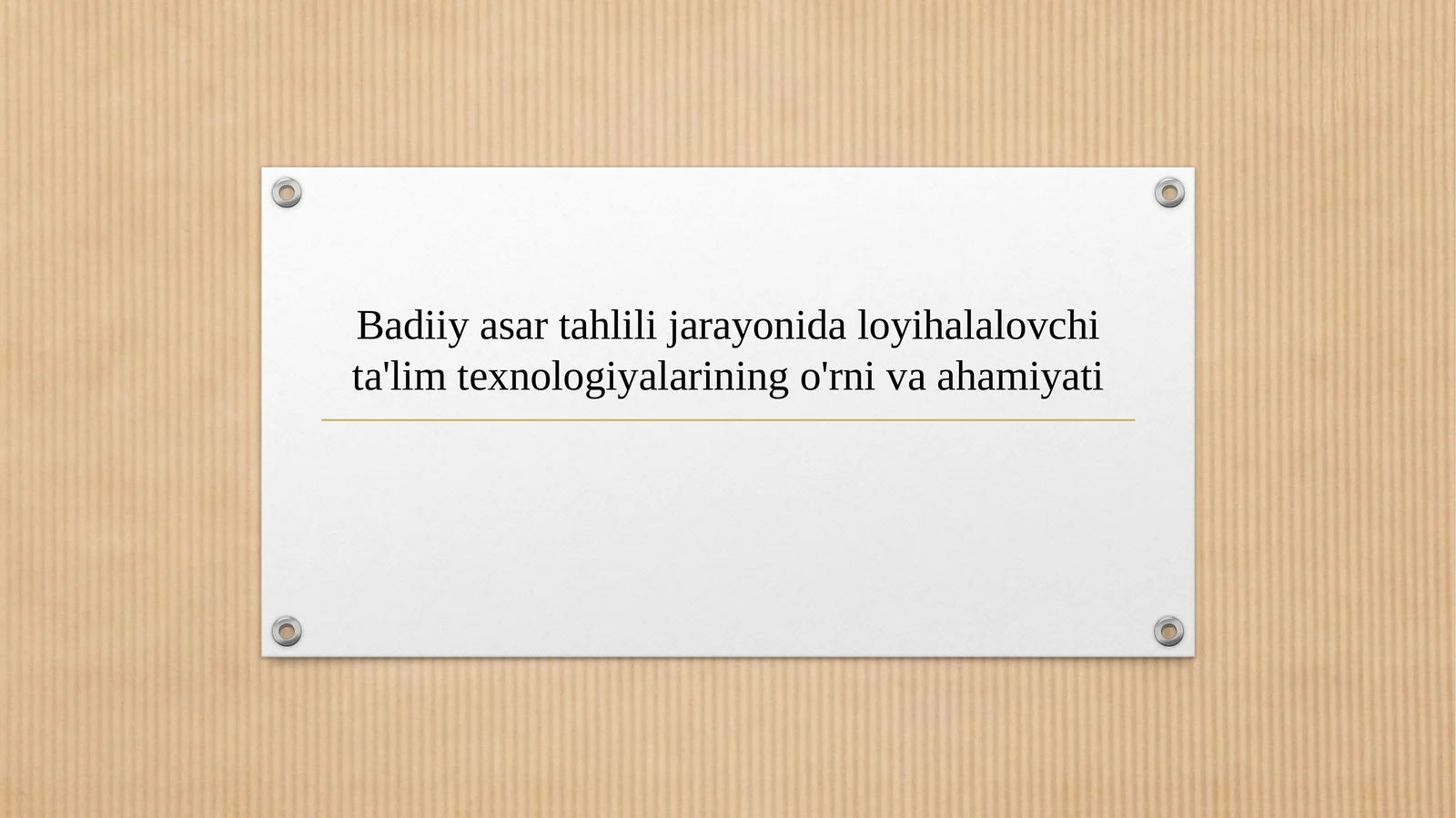 Product slide 1