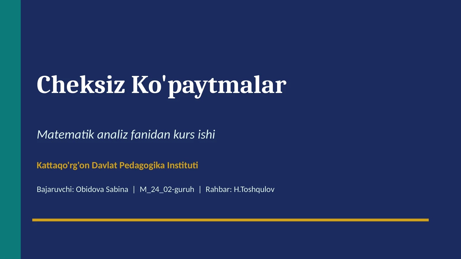 Product slide 1