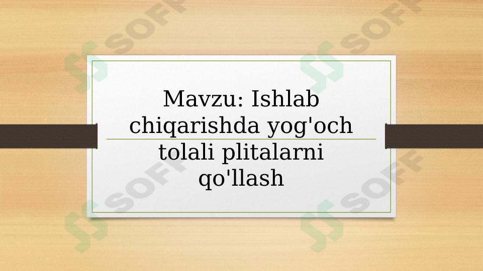 Product slide 1