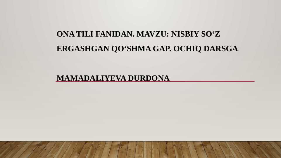 Product slide 1