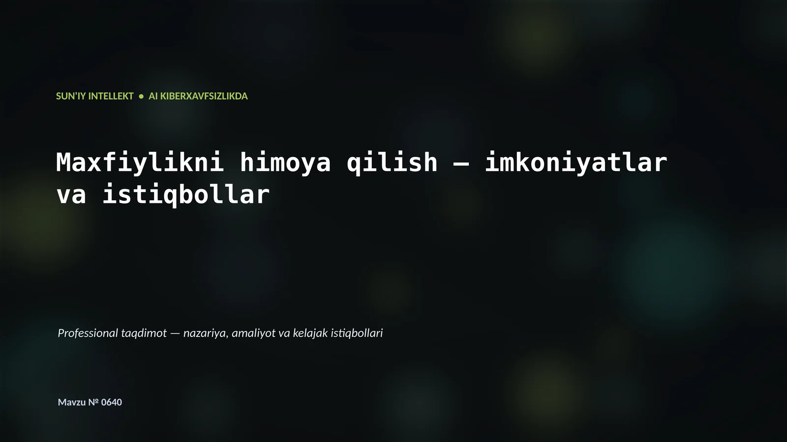 Product slide 1