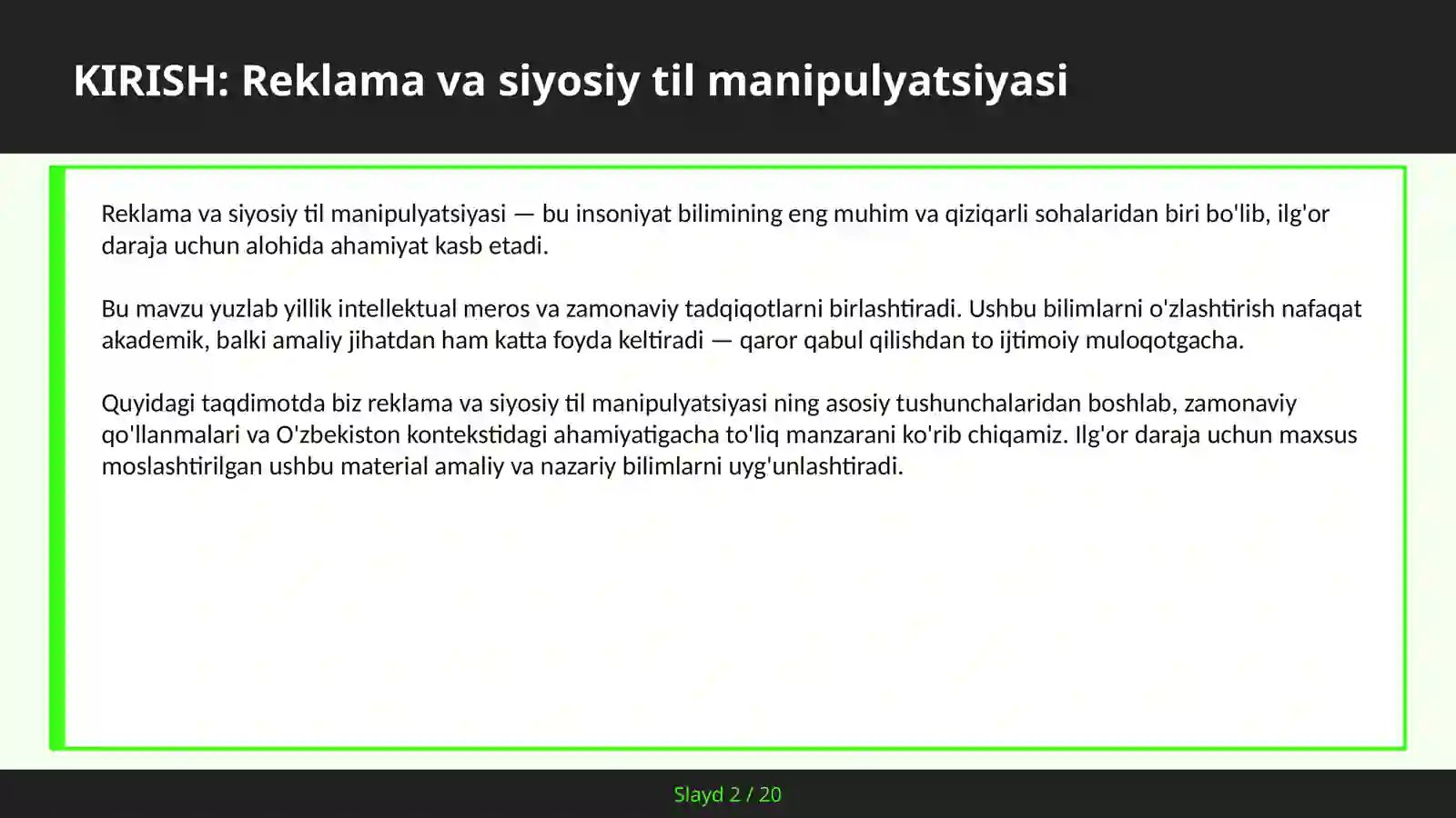 Product slide 2