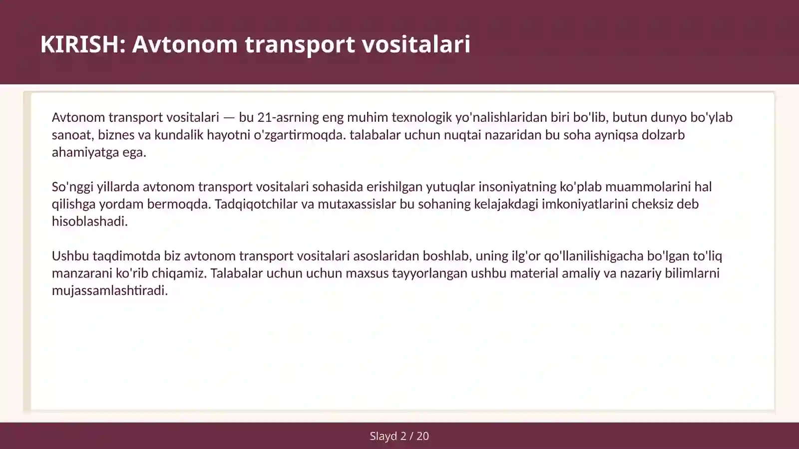 Product slide 2